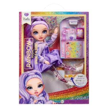 Imagem de Rainbow High Sparkle & Shine Fashion Dolls - VIOLA (Roxo)