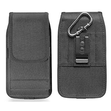 Imagem de Coldre de telefone para iPhone 16 Pro Max, Samsung Galaxy A16 A14 A13 A06 A05 A04e A03S S25 Ultra S24 Ultra S23 Ultra - Capa para celular - Suporte de cinto para celular com clipe para Moto G 5G 2024