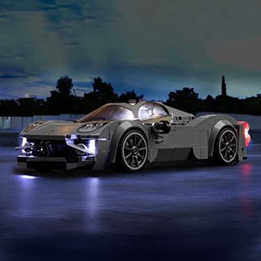 Imagem de VONADO LED Light Set for Lego Speed Champions Pagani Utopia 76915, Led Light Kit Compatible with Lego Italian Hypercar 76915 Race Car Toy Model Building Kit - Not Include The Lego Set