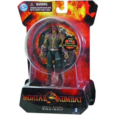 Imagem de Mortal Kombat 9 Nightwolf 4" Action Figure
