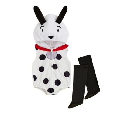 Imagem de Yoawdats Roupas de fotografia para bebês recém-nascidos, meninos, meninas, macacão de animal, fantasia de Halloween, macacão outono inverno (branco 2, 12 a 18 meses)