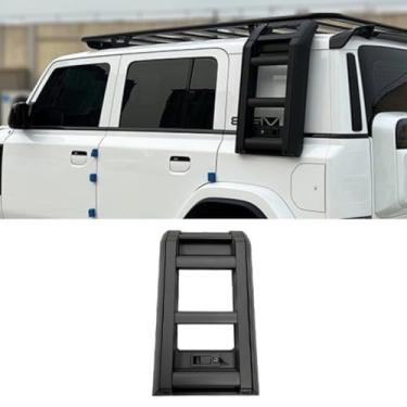 Imagem de Bagageiro de teto liga de alumínio plataforma escada mecha modificação acessórios para Chery iCar V23 (escadas de escalada)