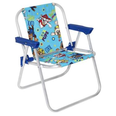 Imagem de Cadeira Infantil Patrulha Canina Azul 23602 BelFix - BEL FIX
