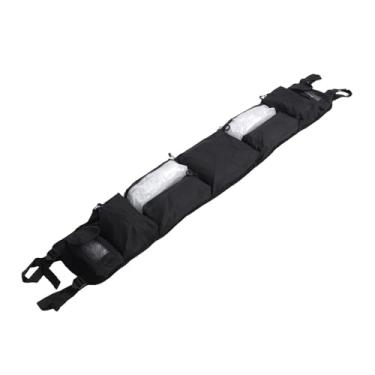 Imagem de Jiawu Organizador da Gaiola de Rolo UTV, Bolsa de Armazenamento Traseiro de Carga Universal, Sacos de Engrenagem Traseira Com Zíper, Bolsa de Ferramentas de Barra Oxford para ATV