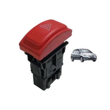 Imagem de Botão Interruptor Pisca Alerta Honda Fit 2003 A 2008 M19620