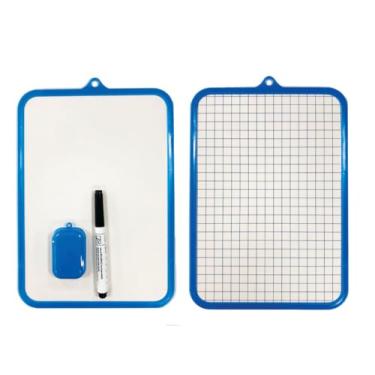 Imagem de Quadro Branco Double Side c/1 marcador 1 apagador, Azul, VMP 263.21.00