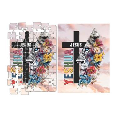 Imagem de Quebra Cabeça Religioso Jesus Yeshua c/ 60 pçs - Premium
