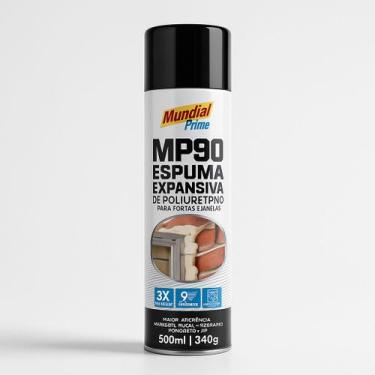 Imagem de Espuma expansiva vedação fixação portas janelas 500ml - Mundial Prime