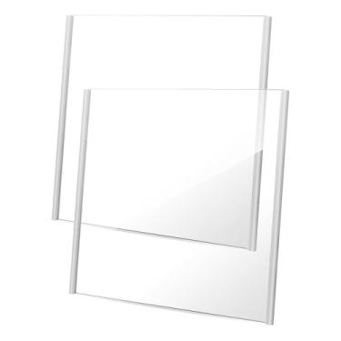 Imagem de Prateleira de vidro para freezer W11130202 atualizada adequada para refrigeradores Whirlpool, prateleira de vidro temperado superior de geladeira substituir W10773886 W10527848 WPW10527848, tamanho