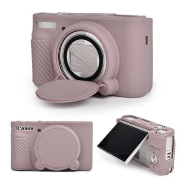 Imagem de Estojo de câmera MUZIRI KINOKOO Silicone para Canon SX740/SX730 HS