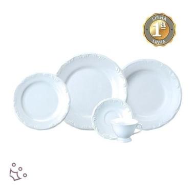 Imagem de Jogo Jantar e Chá 40 Peças Pomerode Porcelana Schmidt 8 Pessoas - Porc