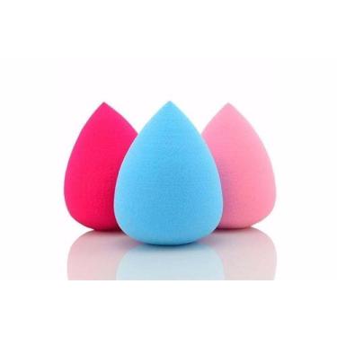 Imagem de Esponja De Maquiagem Tipo Beauty Blender Color 3 Unidades - MKB