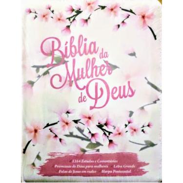 Imagem de Bíblia da Mulher de Deus - Com Estudo e Harpa Pentecostal - King's Cro