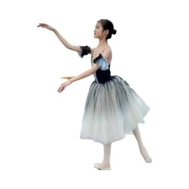 Imagem de Vestido de Ballet Tutu Longo em Veludo - Adulto e Infantil - Ideal par