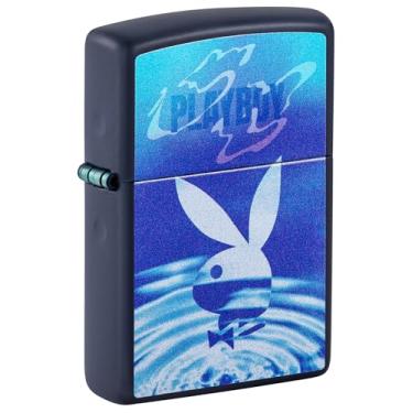 Imagem de Zippo Isqueiro de Bolso Fosco Marinho Playboy