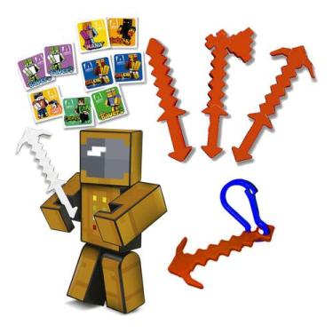 Imagem de Boneco Zoom 15cm Turma Do Problems + 3 ferramentas + Chaveiro + Jogo d