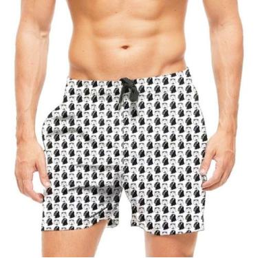 Imagem de Short Praia Shorts Banho Mauricinho Star Wars 175 - smoke, Preto, G 42