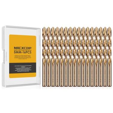 Imagem de Conjunto de brocas MACXCOIP Metric 16 unidades M35 Cobalto 5 mm HSS