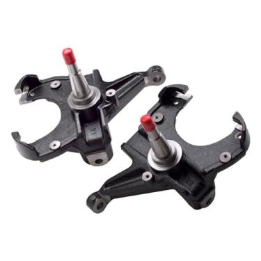 Imagem de Forlevlaep Kit de suspensão de eixo de queda de 7,6 cm dianteiro para Chevrolet/Chevy C10/R10/R1500 Surburban/GMC C1500 1973-1987, serve apenas para rotor de 3,2 cm de espessura 2WD