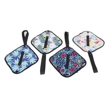 Imagem de PANO DE PEE MULHERES SUPER ABSORVENTE LAVÁVEL REUTILIZÁVEL CAMPING PAPEL HIGIÊNICO PARA USO AO AR LIVRE CAMINHADAS MOCHILA VIAGEM PUL MATERIAL 20 CM 4 PCS