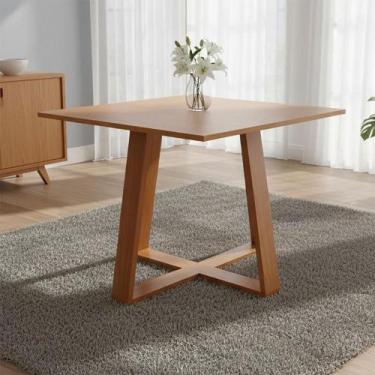 Imagem de Mesa de Jantar 90cm x 90cm Quadrada para Sala de Jantar Dalla Costa 10