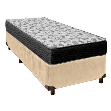 Imagem de Cama + Box Perola E Colchão D33 Solteiro - Iso100 Ortobom