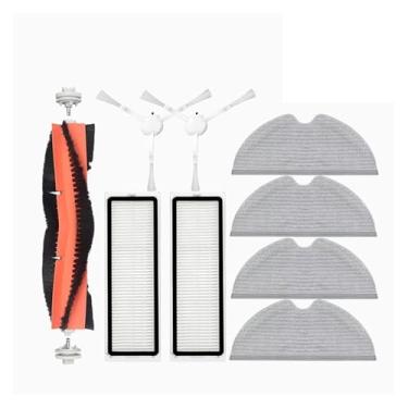 Imagem de Compatible With Xiaomi Mi Robot Vacuum-Mop 2 STYTJ03ZHM Vacuum Cleaner Accessories Hepa Filter Mop Cloth Main Side Brush Spare Parts(Grey)
