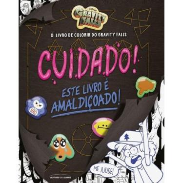 Imagem de O Livro De Colorir Do Gravity Falls - Cuidado! Este Livro É Amaldiçoad