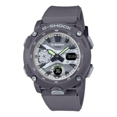 Imagem de Relógio Masculino G-Shock Casio Cinza GA-2000HD-8ADR, Cinza
