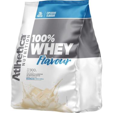 Imagem de 100% Whey Flavour - 900g Refil Baunilha - Atlhetica Nutrition-Unissex