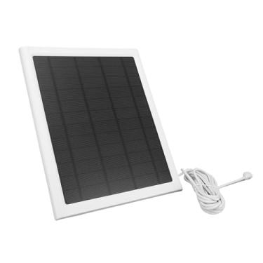 Imagem de Yunseity Painel Solar de Silício Monocristalino 15W para Carregador Solar de Carregamento Rápido IP66 Preto à Prova de Intempéries (2 unidades)