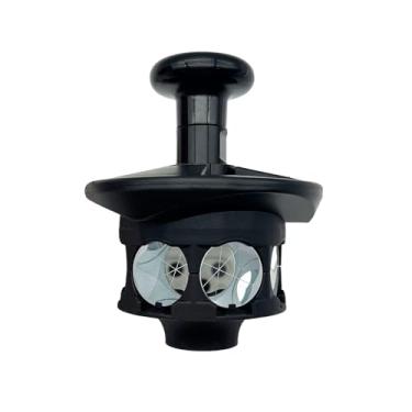 Imagem de Prisma de pesquisa 360 compatível com Trimble Total Station refletor de prisma de levantamento 360 revestido de prata com bolsa de armazenamento