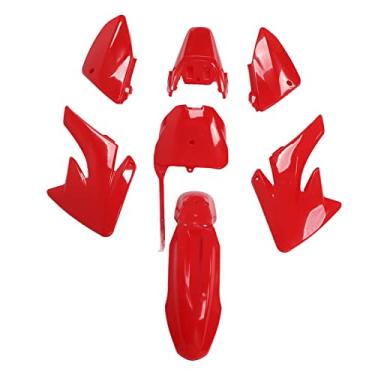 Imagem de Painel de Carenagem de Motocicletas, Substituição do Kit CRF 70 ABS Plastic Fairings, Reduz a Resistência Ao Ar e Ruído, Proteção Abrangente para o Corpo do Veículo, Instalação