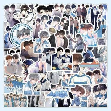 Imagem de Adesivos, 60 unidades/lote, disfarçados, retos, de vinil impermeável -