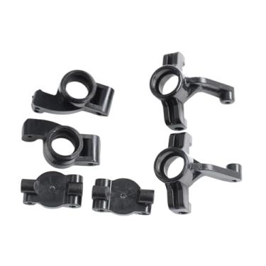 Imagem de Colaxi Suporte de roda dianteira e traseira para carro RC 1/24, acessório para carro RC, suporte de cubo dianteiro e traseiro de substituição para o modelo