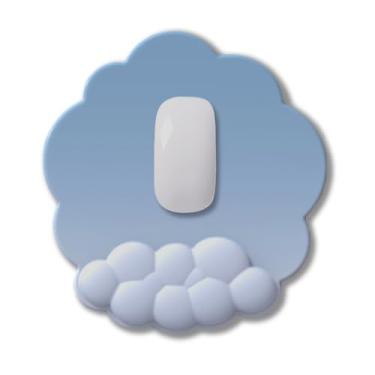 Imagem de Mouse pad com descanso de pulso em gel