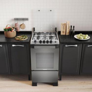 Imagem de Fogão New Dream 4 Bocas Prata Bivolt