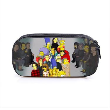 Imagem de Estojo de lápis Simpsons Cartoon Anime em tela de grande capacidade