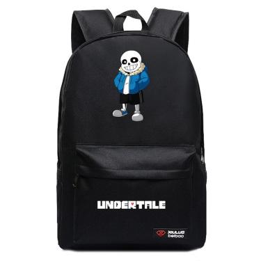 Imagem de Mochila Undertales Sans para crianças School Oxford 31x13x45cm
