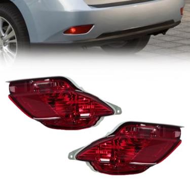 Imagem de YAENSYB Luz de freio de para-choque traseiro para Lexus RX270 RX350 RX450H 2009-2015 lâmpada de sinal refletor esquerda e direita