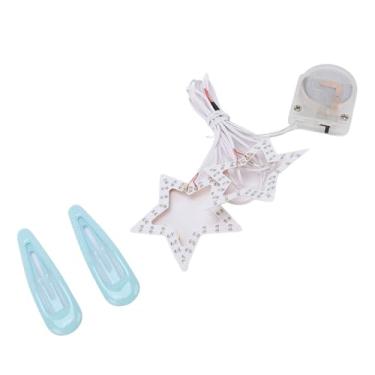 Imagem de TARSHYRY Adesivos Faciais de LED, Luz Brilhante para Cílios Com Efeitos Piscantes, Transparência de Mistura de Pele, para Festas de Aniversário, Shows e Boates