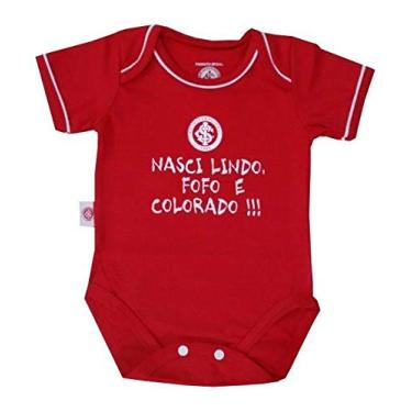 Imagem de Body Internacional "nasci Colorado" Vermelho Revedor