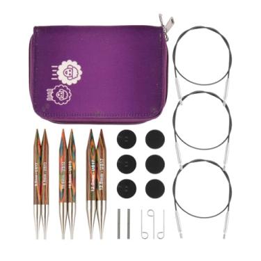 Imagem de Conjunto de Agulhas para Tricô Circulares intercambiáveis - Symfonie Chunky - 20663 - Knitpro