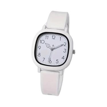 Imagem de Relógio De Pulso Feminino Com Pulseira De Silicone Em Cores Candy, Mos