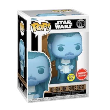Imagem de Funko Star Wars Qui-Gon Jinn Force Ghost Exclusive Pop Vinyl Figure 778