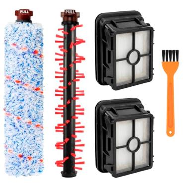 Imagem de Filtro de substituição 1866 para aspirador Bissell Crosswave Pet Pro 1785 2554 2551 2306 2304 1785A 2596. Rolos de escova compatíveis Bssell crosswave. Peças de substituição para aspirador de pó