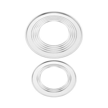 Imagem de Anel De Vapor Em Aço Inoxidável Para Vaporizador De Bambu 2 Peças Adap