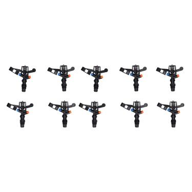Imagem de AUNMAS Aspersor de Irrigação de Jardim 10PCS, Aspersor Durável Com Rosca Macho G1/2, Distribuição Uniforme de água, Design de Economia de água para Irrigação Agrícola Em Grande Escala