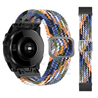 Imagem de SKXMOD Pulseira de relógio inteligente Garmin Enduro 22 de 26 mm para Garmin Enduro Fenix 6 6X Pro 5 5X Plus/TACTIX DELTA/MK2i/Fenix 7 7X Epix (Q, Fenix 3 3HR-D2 de 26 mm)