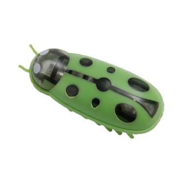 Imagem de Brinquedo Interativo Mini Inseto Elétrico Para Gatos, Forma De Joaninh